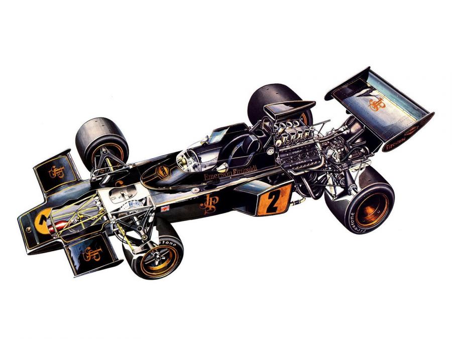  Lotus 72D 1972 года  (фото 6 из 7)